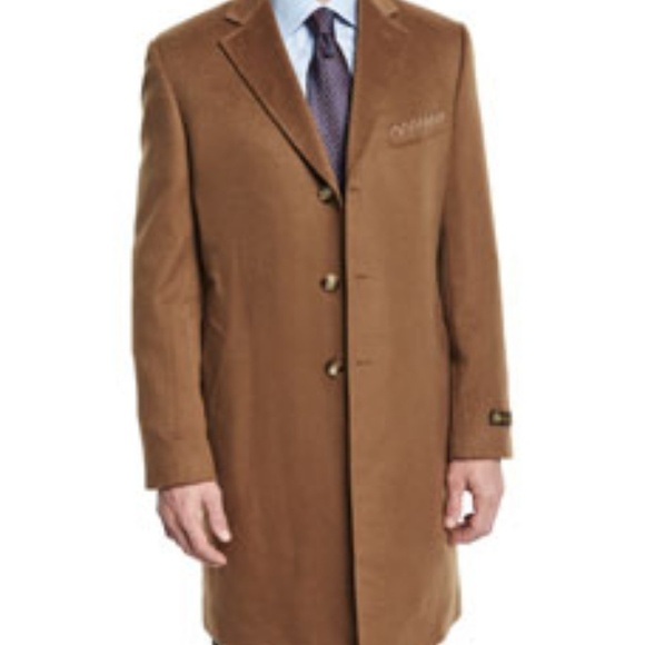 Neiman Marcus Cashmere Car Coat BIG & TALL - Picture 1 of 6